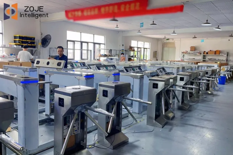 ​Hướng dẫn bạn tham quan nhà máy của ZOJE: Cách ZOJE chế tạo cổng quay ba chân chắc chắn để sử dụng ngoài trời