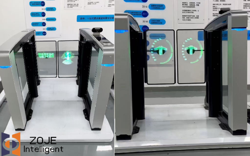 Cửa xoay ZOJE đạt được hiệu ứng đèn LED động tùy chỉnh trên cánh cửa như thế nào?