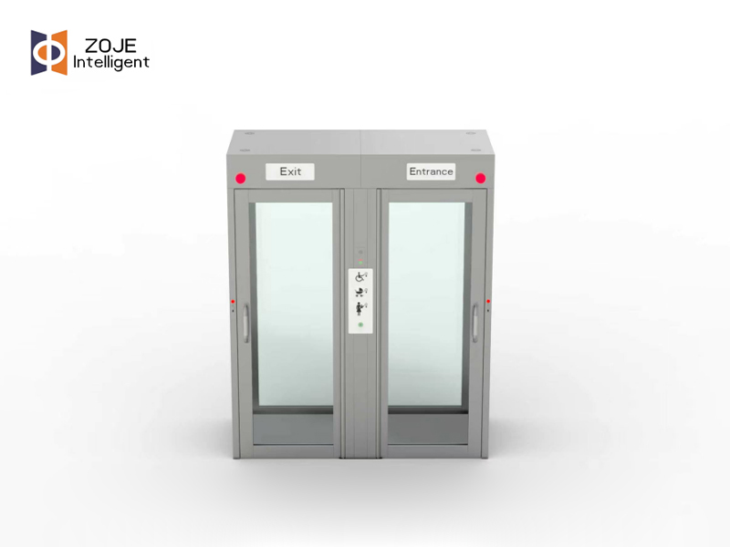 ZOJE cung cấp Cửa quay có chiều cao đầy đủ bằng kính AB tùy chỉnh cho một cửa hàng trang sức ở Hoa Kỳ