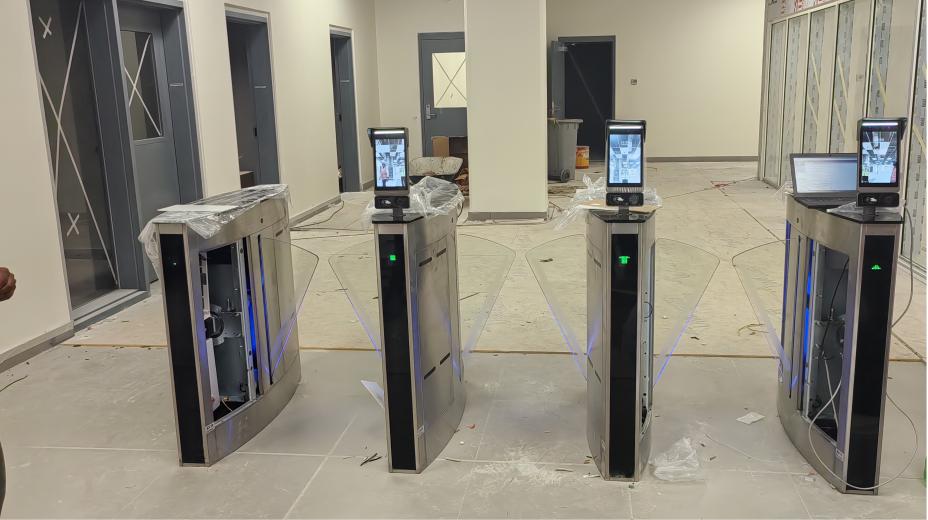 facial recognition turnstiles