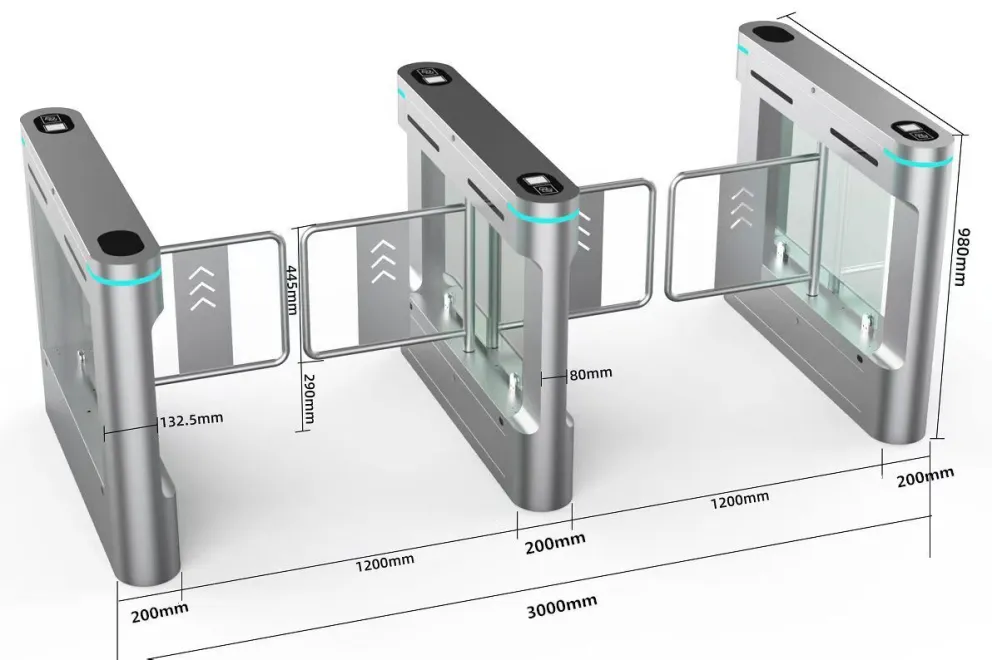 swing turnstile gates